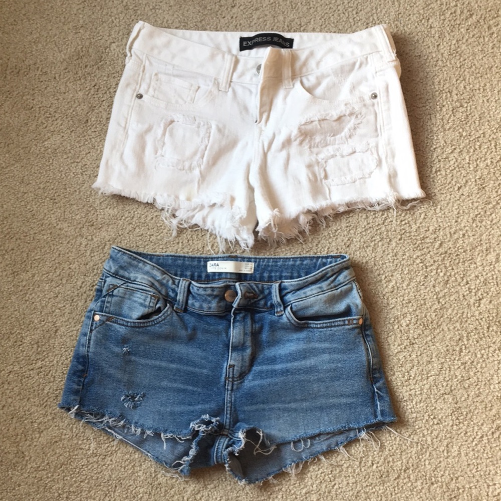 Bundle of two cut of shorts